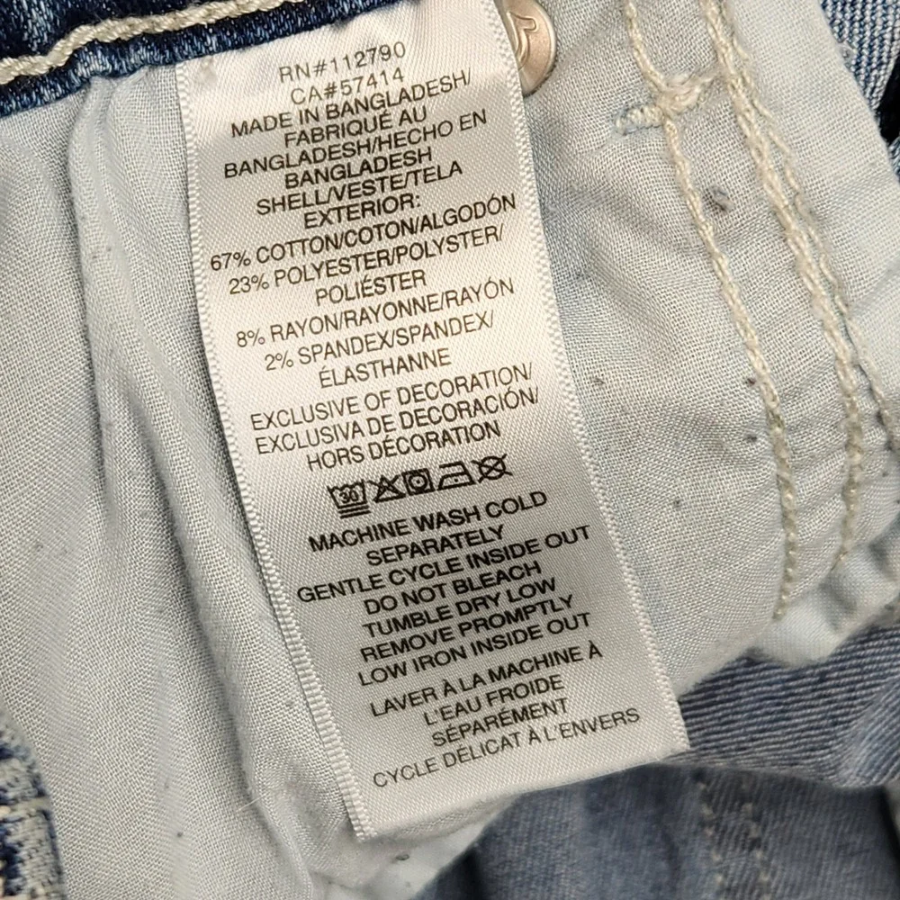 True Religion Geno Relaxed Slim Jeans Mens 36 Blue Medium Wash Denim Stretch